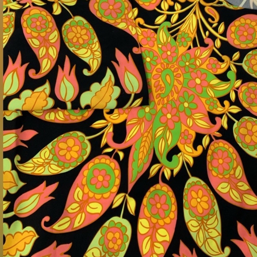 Zara Retro Paisley Printed Mini Dress - Picture 6 of 7